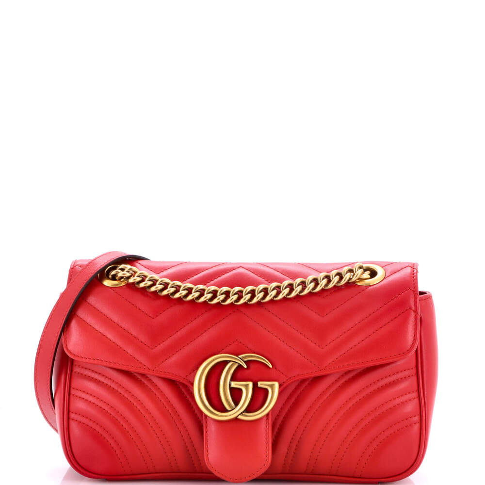 Gucci Gg Marmont Flap Bag Matelasse #263777G15B